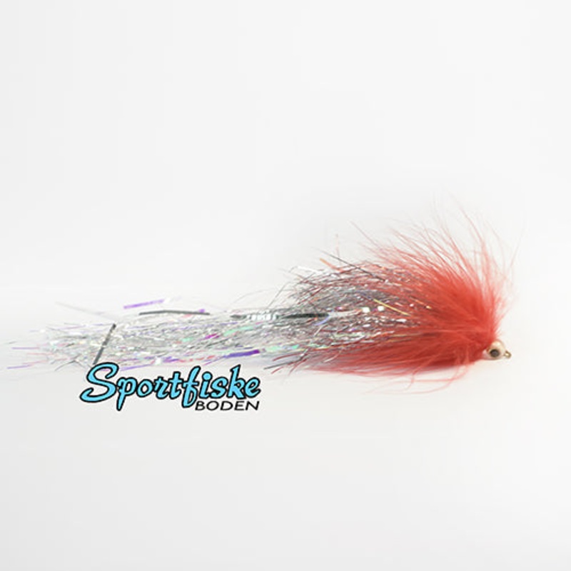 Flashabou Deciever Red Marabou Flash