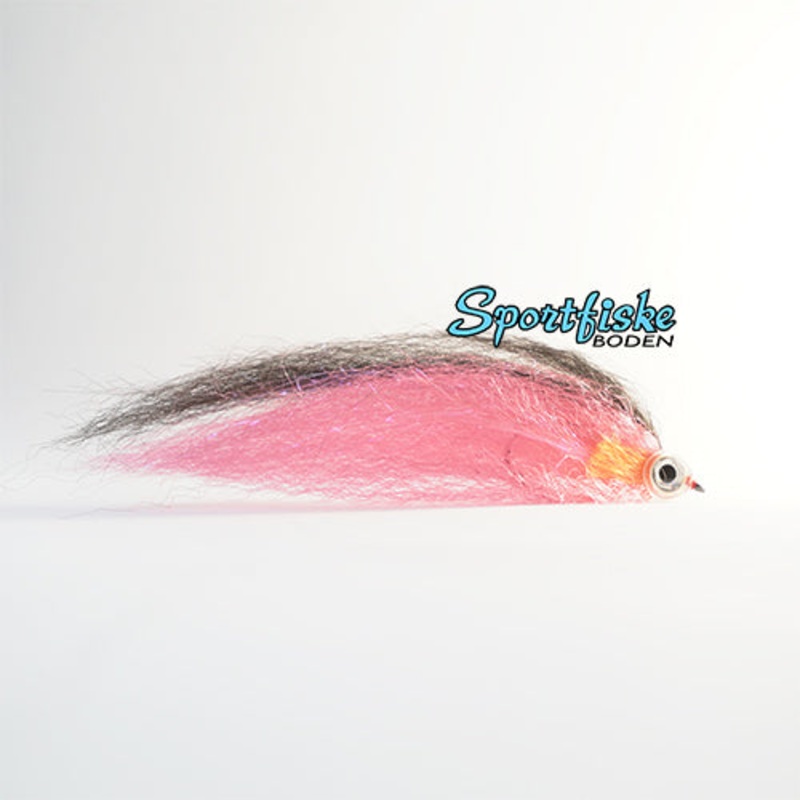 Pike Fly Baitfish – Black Pink
