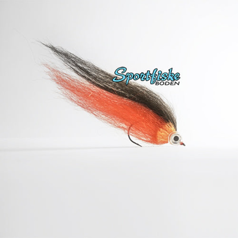 Pike Fly Baitfish – Black Red