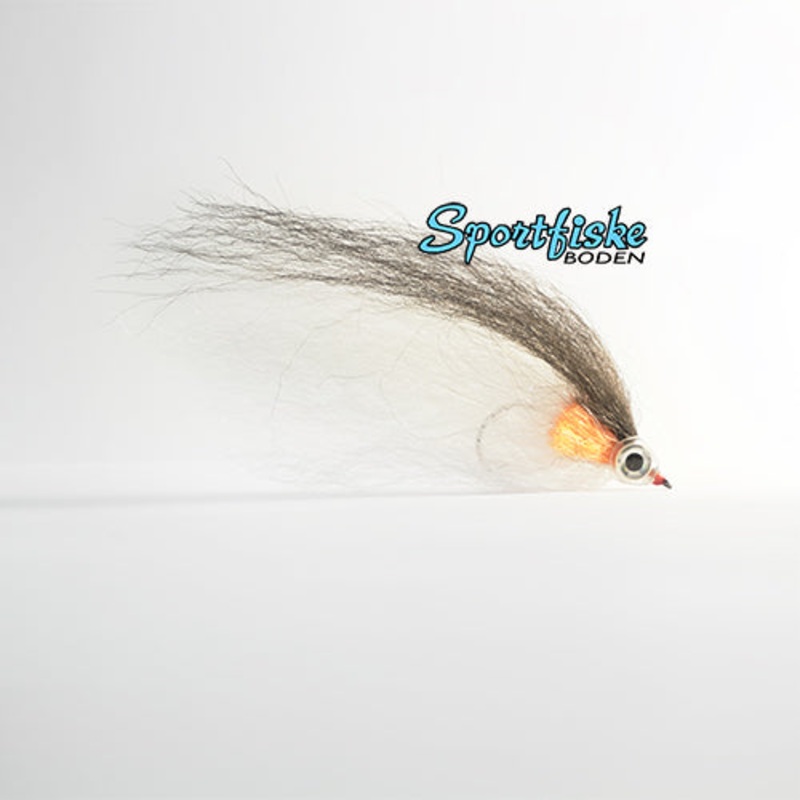 Pike Fly Baitfish – Black White