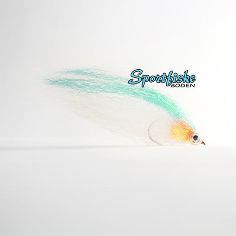 Pike Fly Baitfish – Blue White