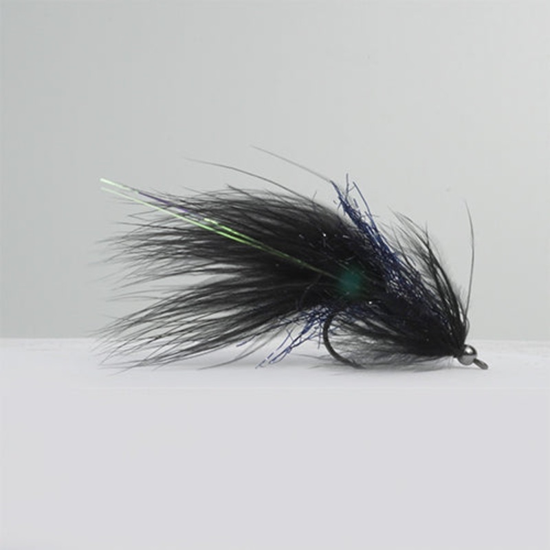 Krki Wooly Bugger – Black/Black BH #1