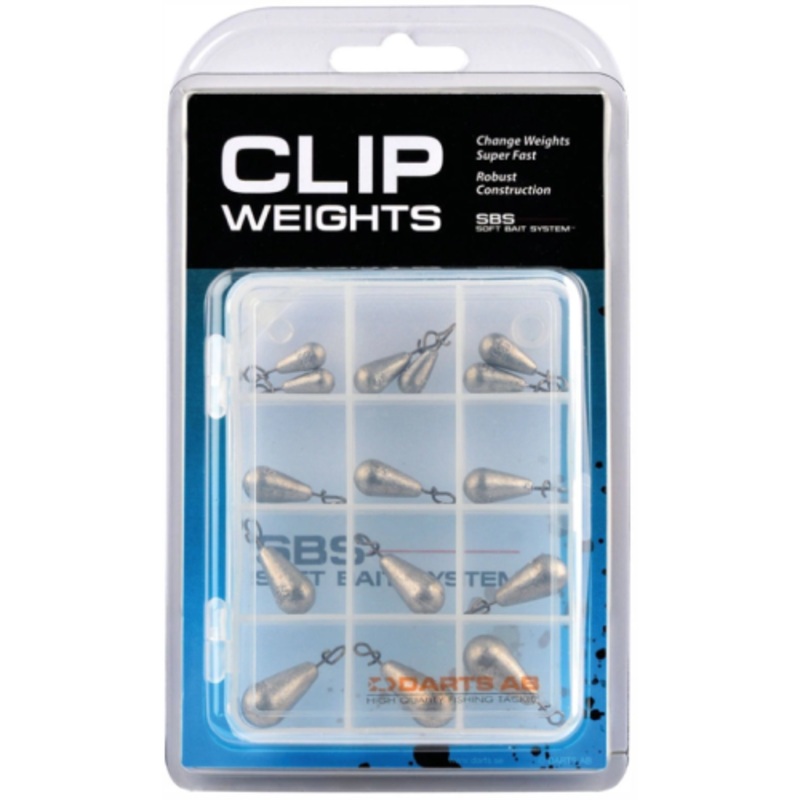 Darts Clip Weights Box Bly