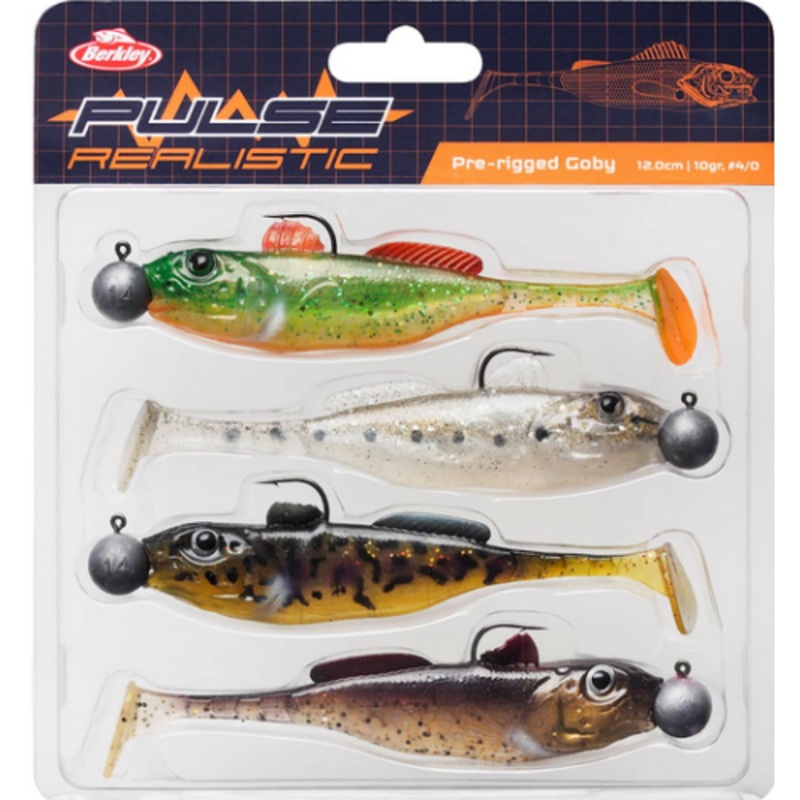 Pulse Realistic Goby 7cm 4pcs