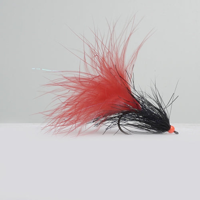 Krki Wooly Bugger – B3 Bonker FL Red BH #4