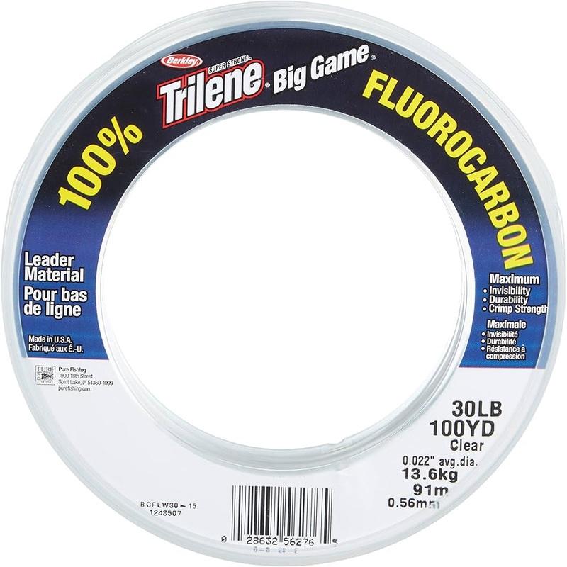 Trilene Fluorocarbon – Stor Spole – 0.61 mm