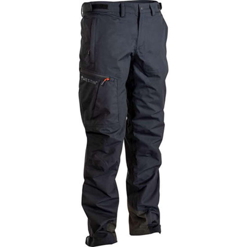 W6 RAIN PANTS STEEL BLACK|Medium|Large|XL