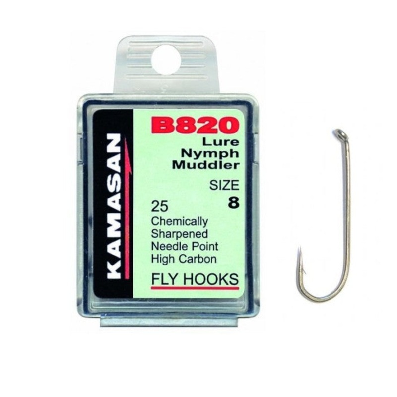 Kamasan Lure Nymph Muddler – B820 – Flugkrok
