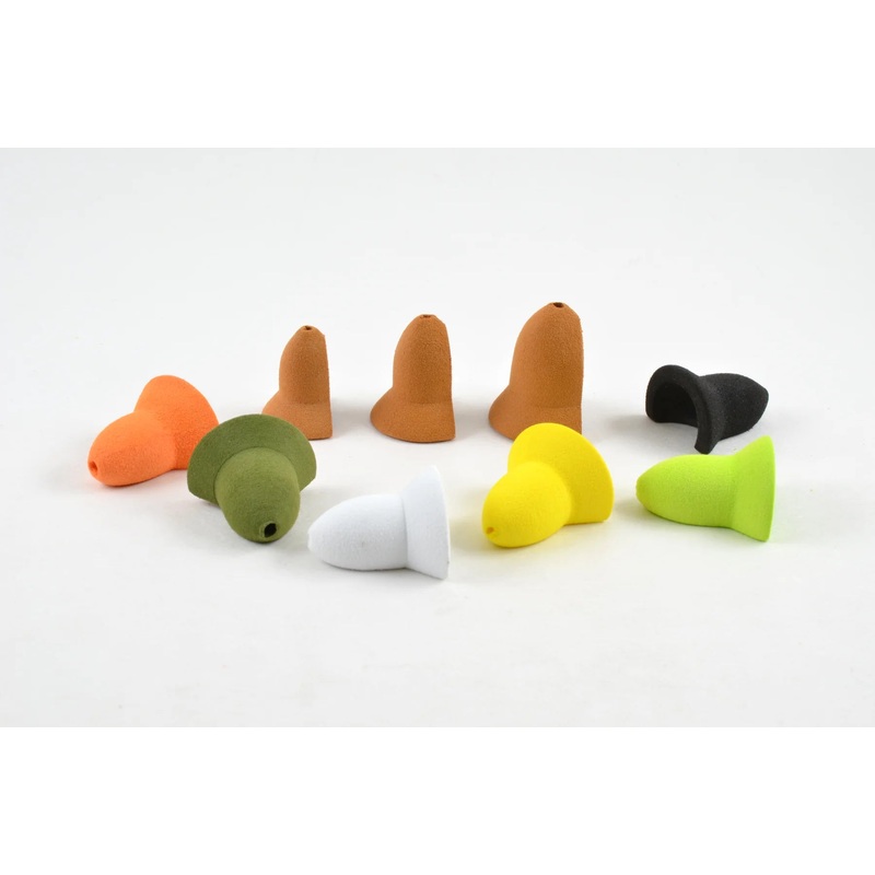 Rainy’s Foam Diver Heads – L|Black|Cinnamon|Orange