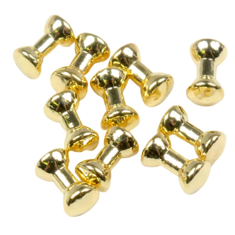 Wapsi – Tungsten Dumbell Eyes X-Small – Gold