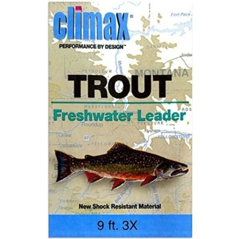 Climax – Trout Leader – Flugfisketafsar