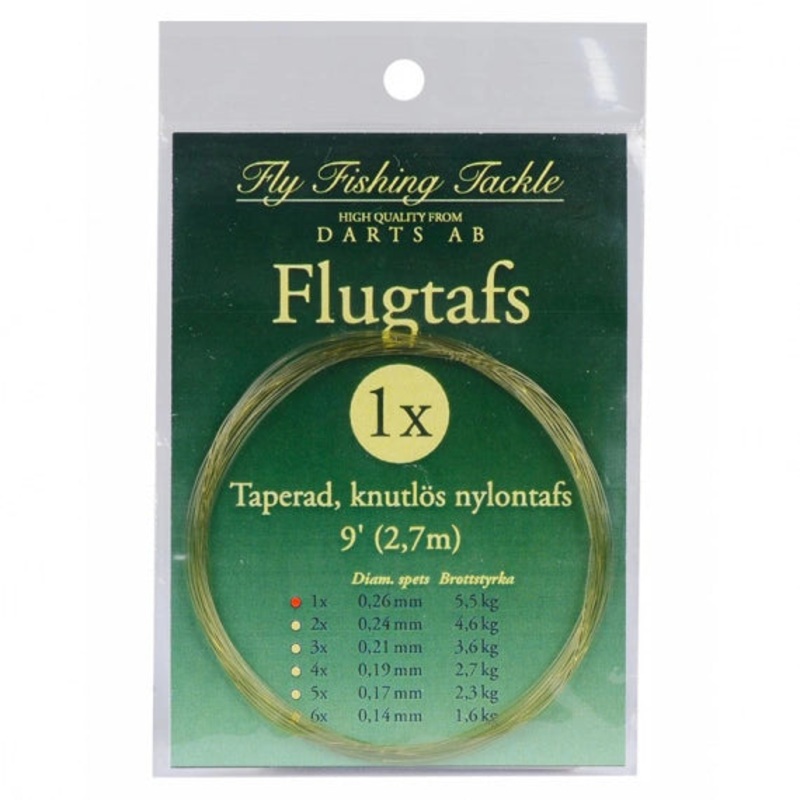 Darts – Flugtafs 4 X 9′ – Flugfisketafsar