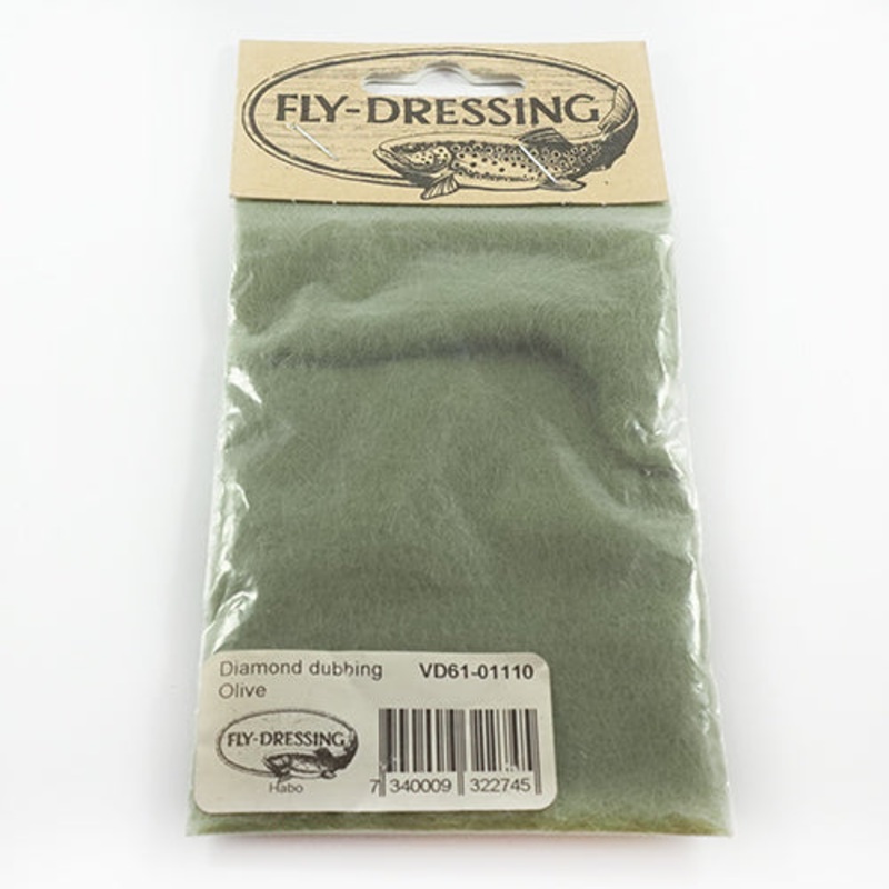 Flydressing – Diamond Dubbing – Dubbing – Olive