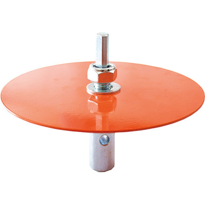 Isborrsadapter Skruvdragare med skiva Orange 18mm