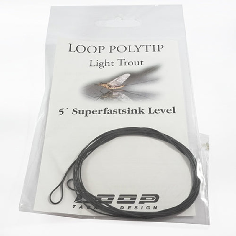 Loop – Loop Polyltip Light Trout Leader 5′ – Super Fast Sink – Flugfisketafsar