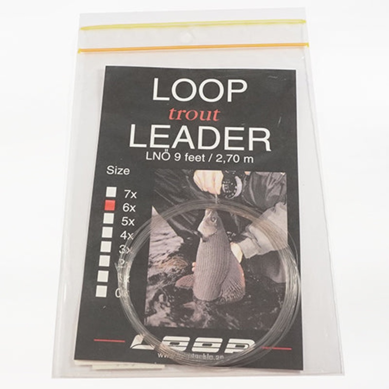 Loop – Trout Leader 9′ 6X – Flugfisketafsar