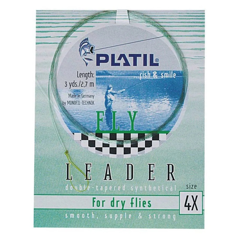 Platil – Fly Leader Tapered 4 X 2,7 m – Flugfisketafsar