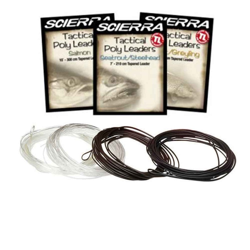 Scierra – Tactical Poly Leader Salmon Floating- Flugfisketafsar