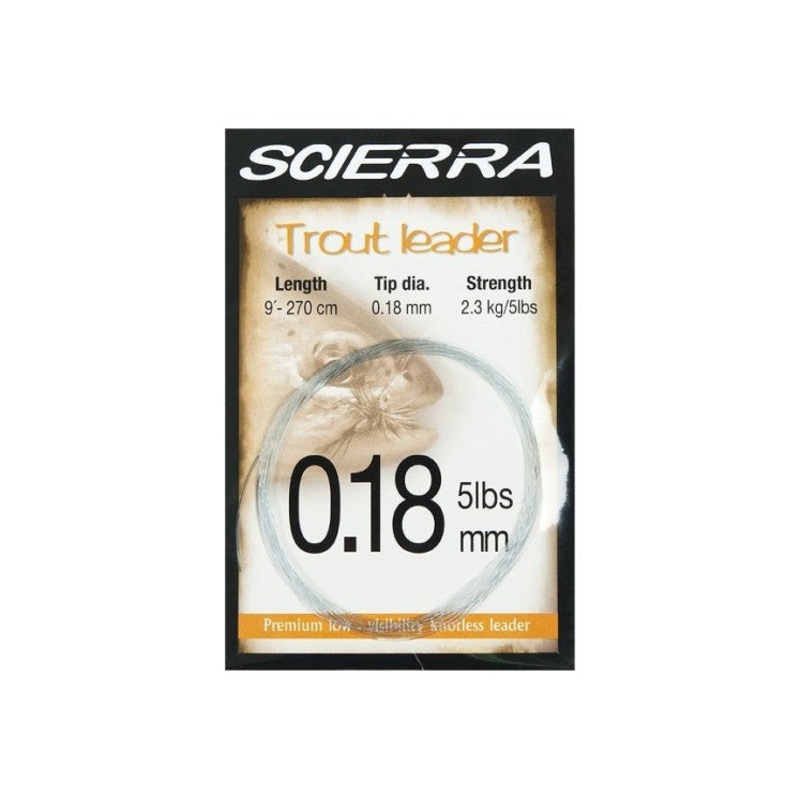 Scierra – Trout Leader – Flugfisketafsar