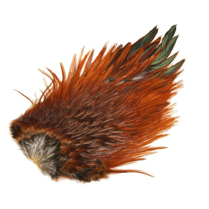 Whiting – 4B Rooster Saddle – Hgkvalitativa Fjdrar – Brown