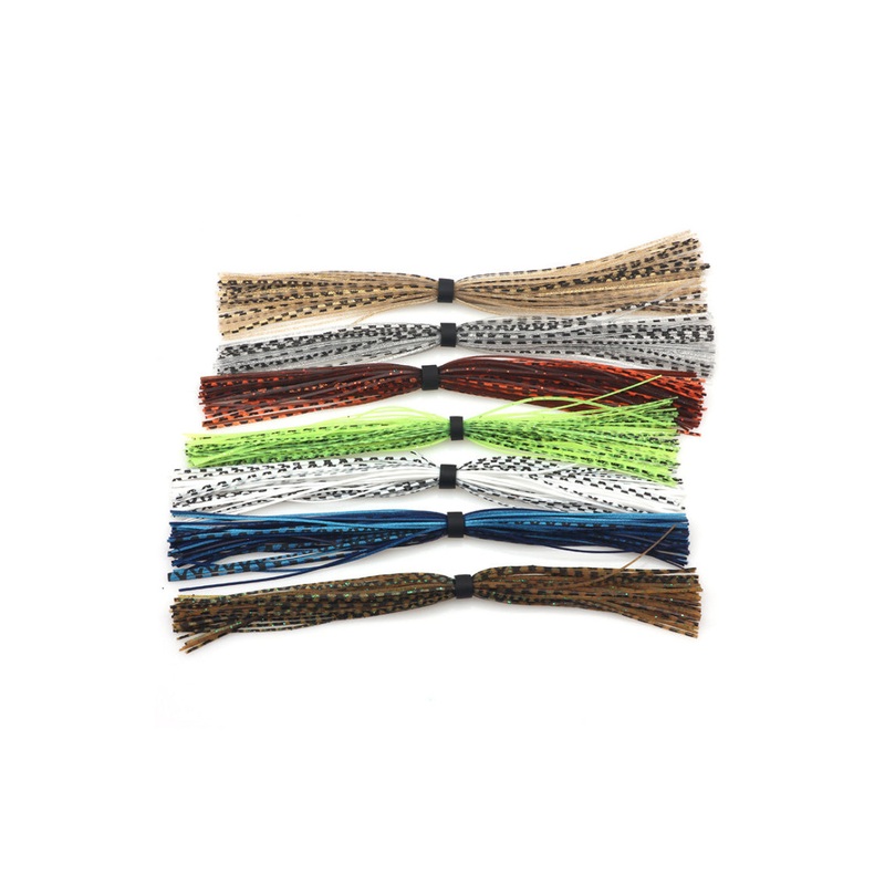 5 Silicone Jig Skirts