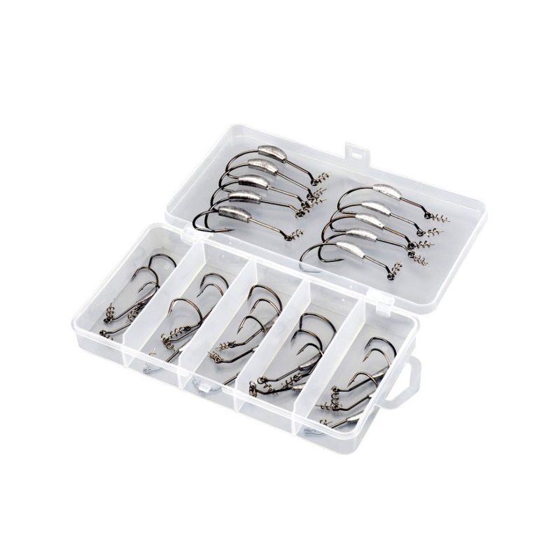 ProSeries High-Carbon Swimbait Hooks – Set of 25