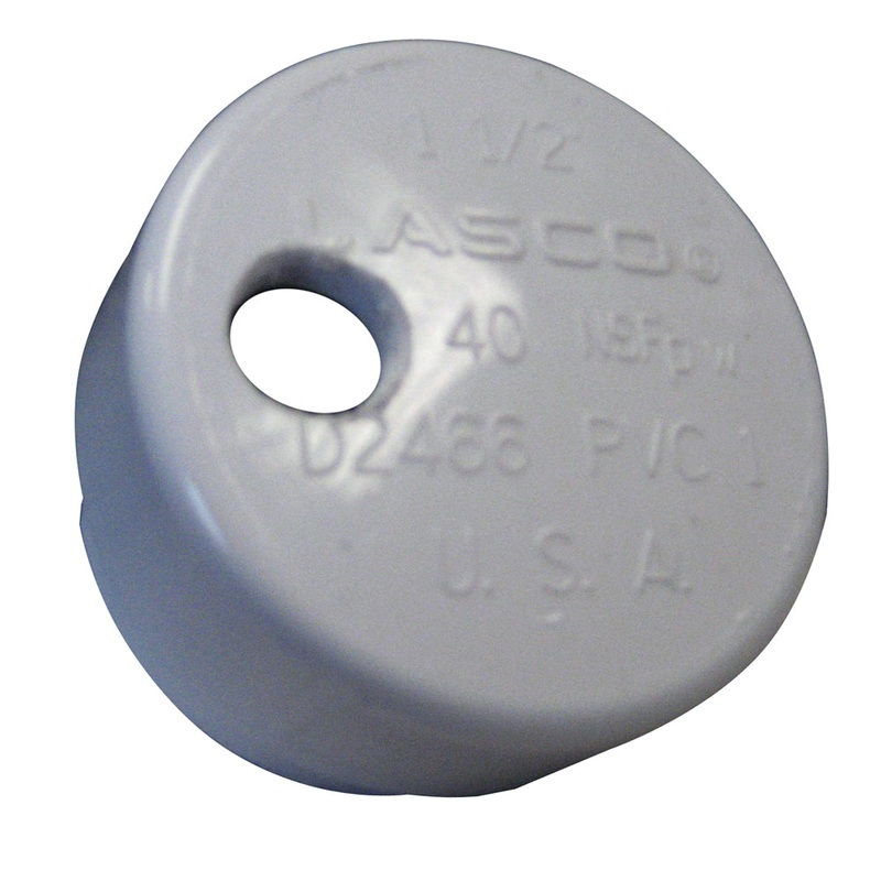 Lee’s PVC Drain Cap f/Heavy Rod Holders 1/4 NPT [RH5999-0003]