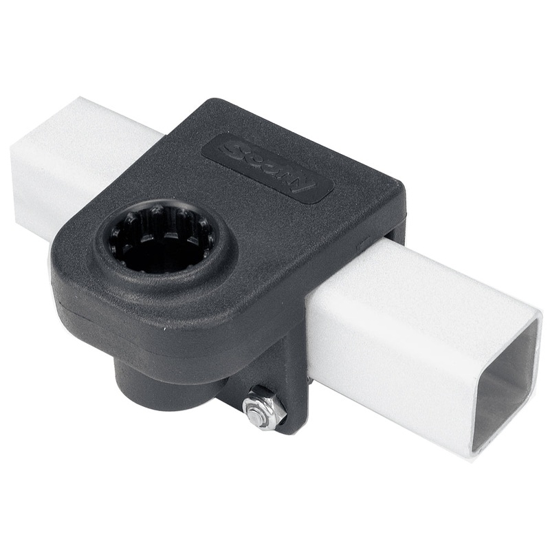Scotty 1 1/4 Square Rail Mount [243-BK]