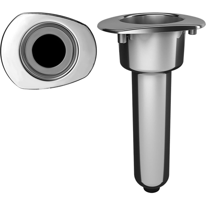 Mate Series Elite Screwless Stainless Steel 0 Rod  Cup Holder – Drain – Oval Top [C2000DS]