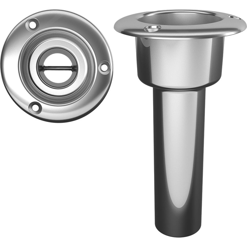 Mate Series Stainless Steel 0 Rod  Cup Holder – Open – Round Top [C1000ND]