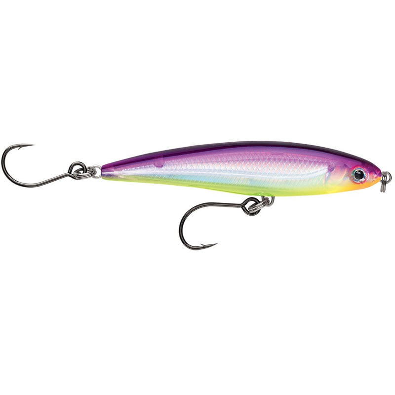 Rapala X-Rap Twitchin Minnow 4 Purple Chartreuse [SXRT10PRCH]