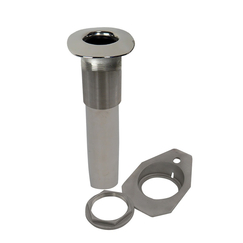 C.E. Smith Screwless Flush Mount Rod Holder – 0 Degree – Black Liner – No Logo [53676]