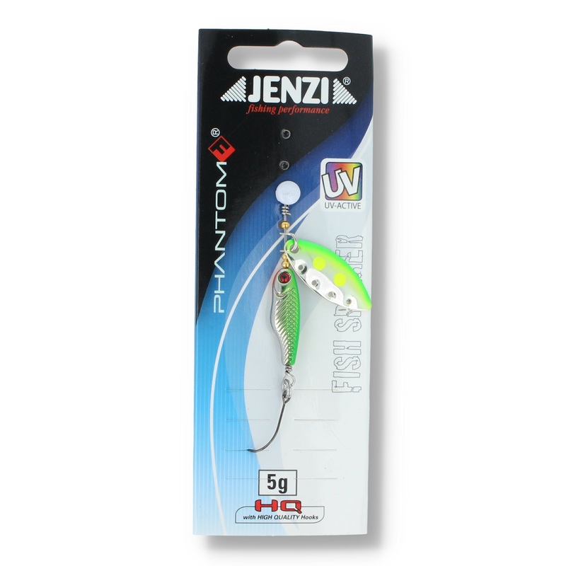 Jenzi Phantom F Fish Spinner Einzelhaken 5g