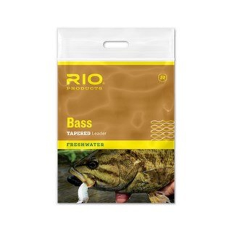 RIO BASS LEADERS 9FT Single|10LB 4.5KG|12LB 5.5KG|16LB 7.3KG