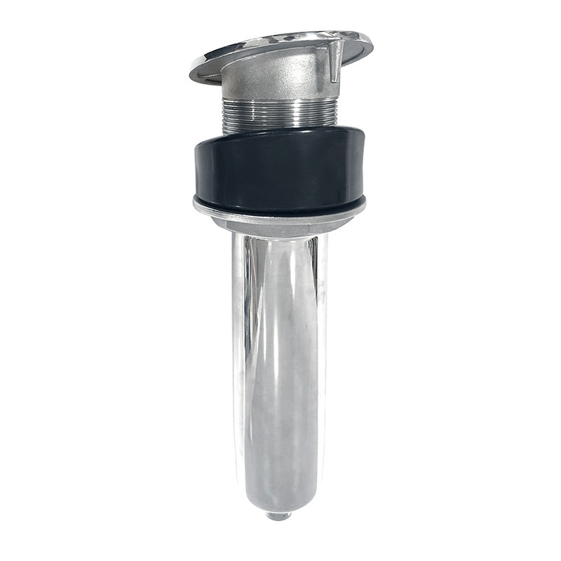 Tigress 10.5 15-Degree Swivel Rod Holder – Screwless – Stainless Steel [77279]