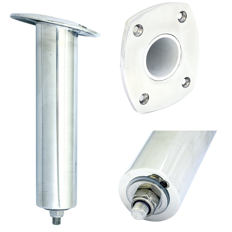 Tigress 4 Hole Swivel Rectangular Head Rod Holder – 15 Degree – 10-1/2 [88524SM]