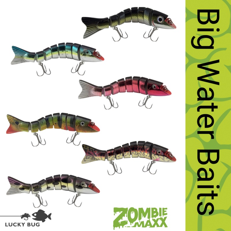 Zombie Maxx (7) – 6-Pack – Big Baits Bonus – Kit 1