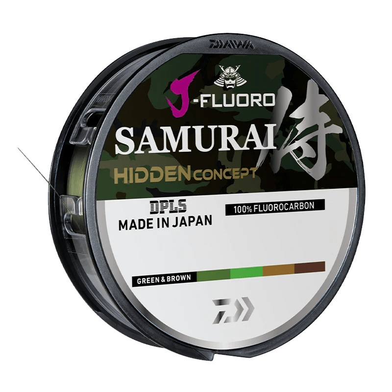 Daiwa J-Fluoro Samurai Hidden Concept Fluorocarbon Fishing Line