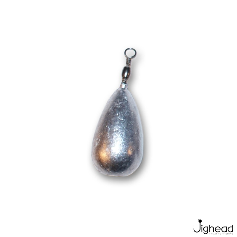 Sinker with Swivel|1/2|1|2|3|4|5|6