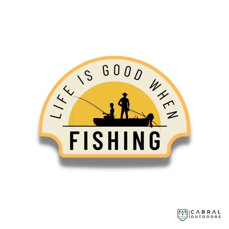 Life is Good Sticker