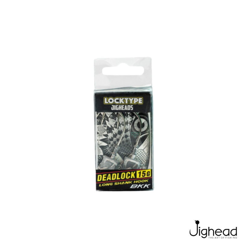 Lure Factory Locktype Jighead Dead Lock, Size 3/0 | 15g | 2 per pack