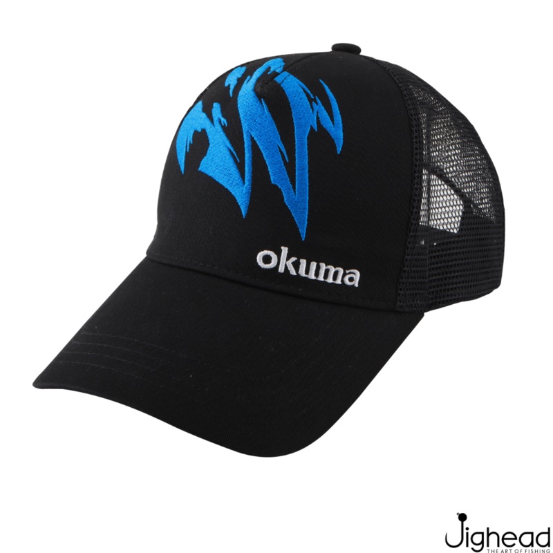 Okuma Black Mesh Cap | One Size