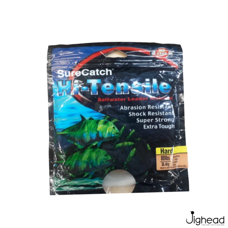 Sure Catch  Hi-Tensile Salt Water Leader Material | 25-150 lbs | 20-50m | 0.65mm-1.50mm.