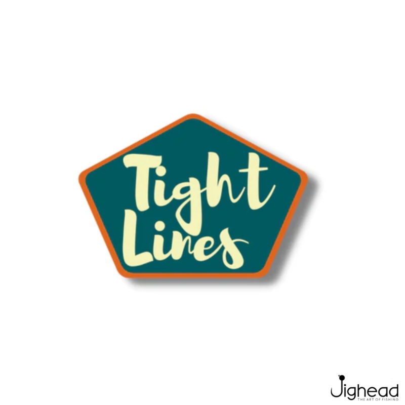 Tight Lines Sticker