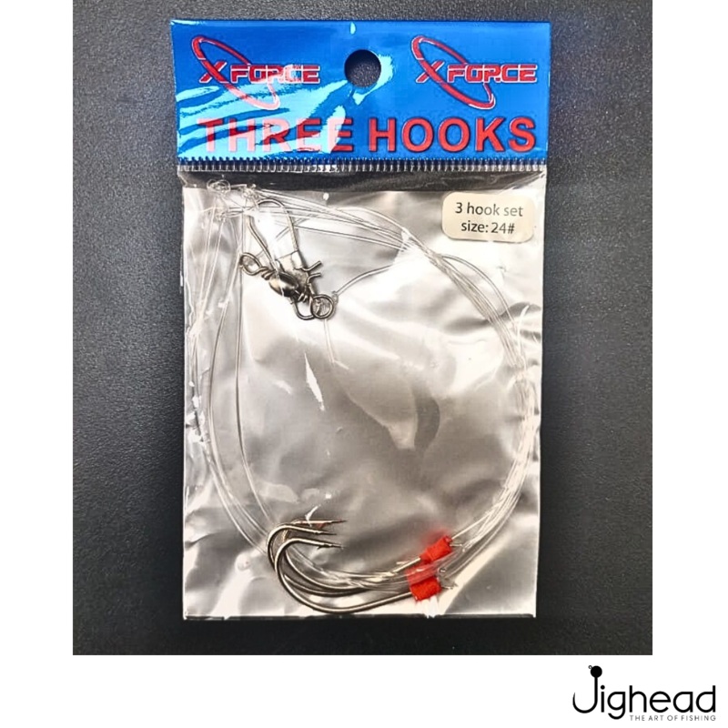 X Force Three Hook Set | #10-#24