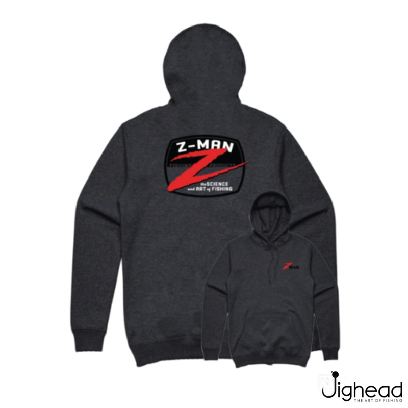 Z-Man Z-BADGE LOGO HOODIEZ|XXL|Charcoal