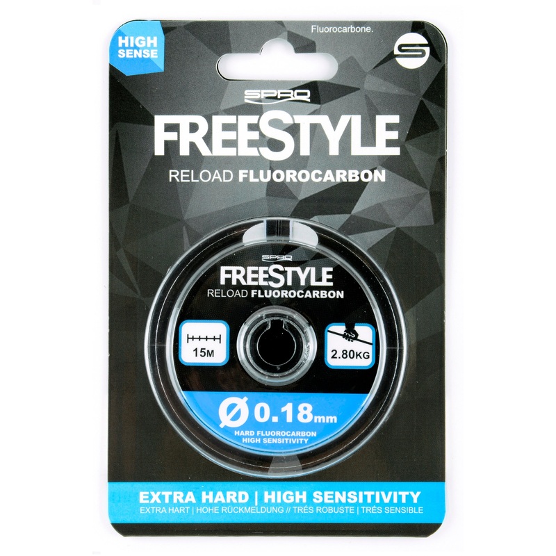 Freestyle Reload Fluorocarbon|0.18 mm|0.22 mm|0.26 mm|0.28 mm|0.31 mm|0.35 mm