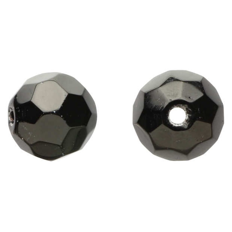 Glass Beads Black / schwarze Glasperlen