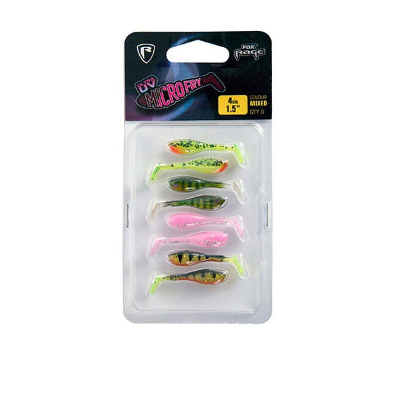 Micro Fry UV Mixed Colour Pack / 4 cm