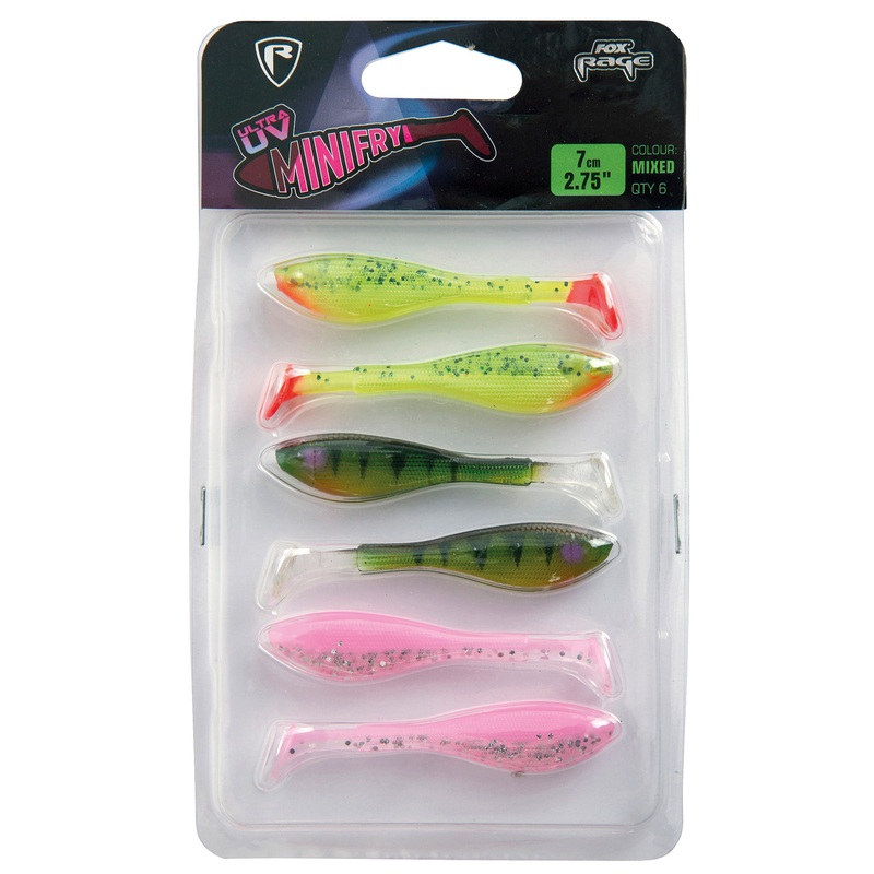 Mini Fry UV Mixed Colour Pack / 7 cm